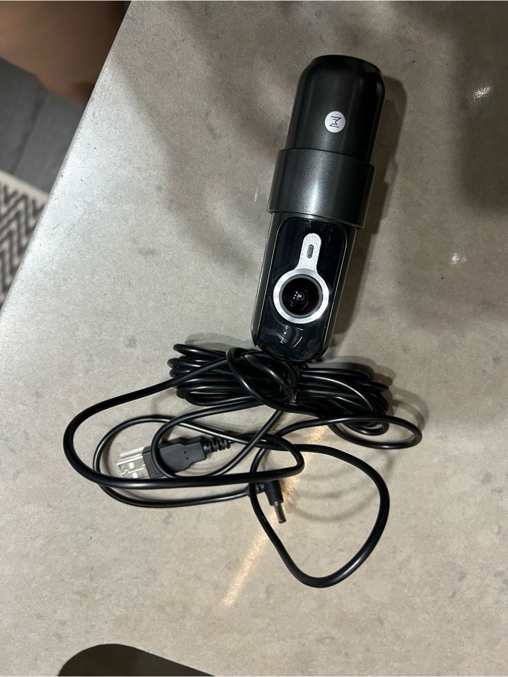 Black car camera / Webcam with USB Cable
